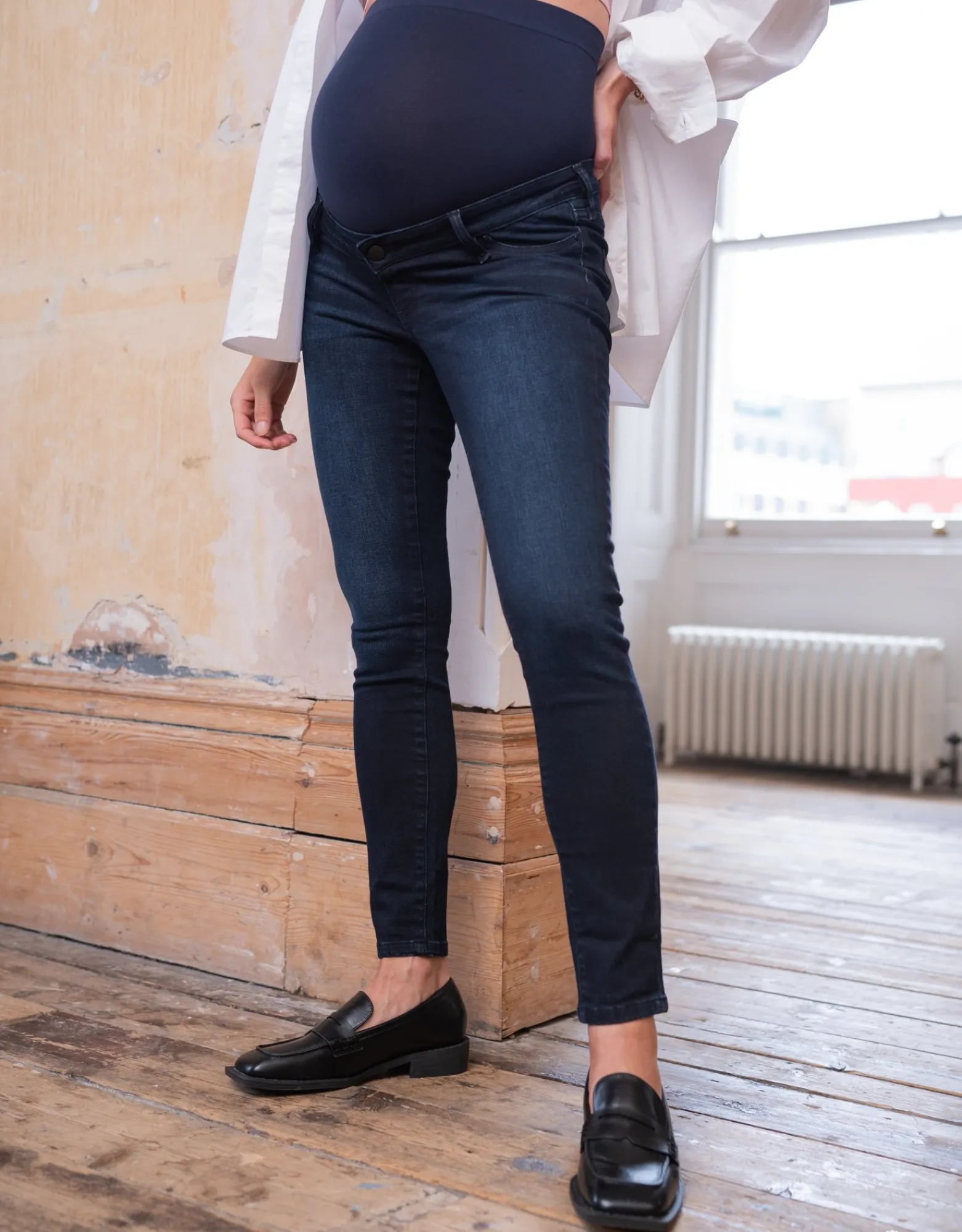 New Bodhi | Indigo Over Bump Skinny Maternity Jeans Jeans | Trousers & Skirts