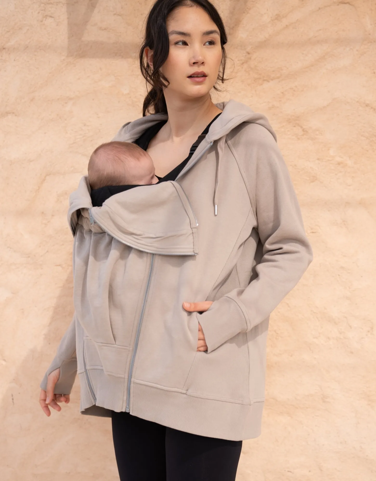 Best Sale Jetta | 3 In 1 Relaxed Fit Maternity Hoodie Essentials | Jumpers & Sweaters