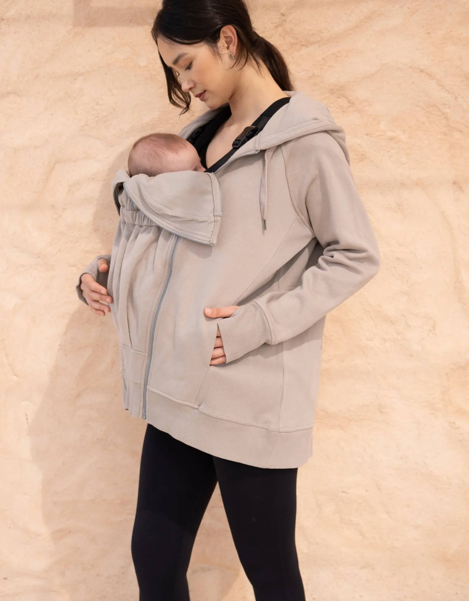 Best Sale Jetta | 3 In 1 Relaxed Fit Maternity Hoodie Essentials | Jumpers & Sweaters