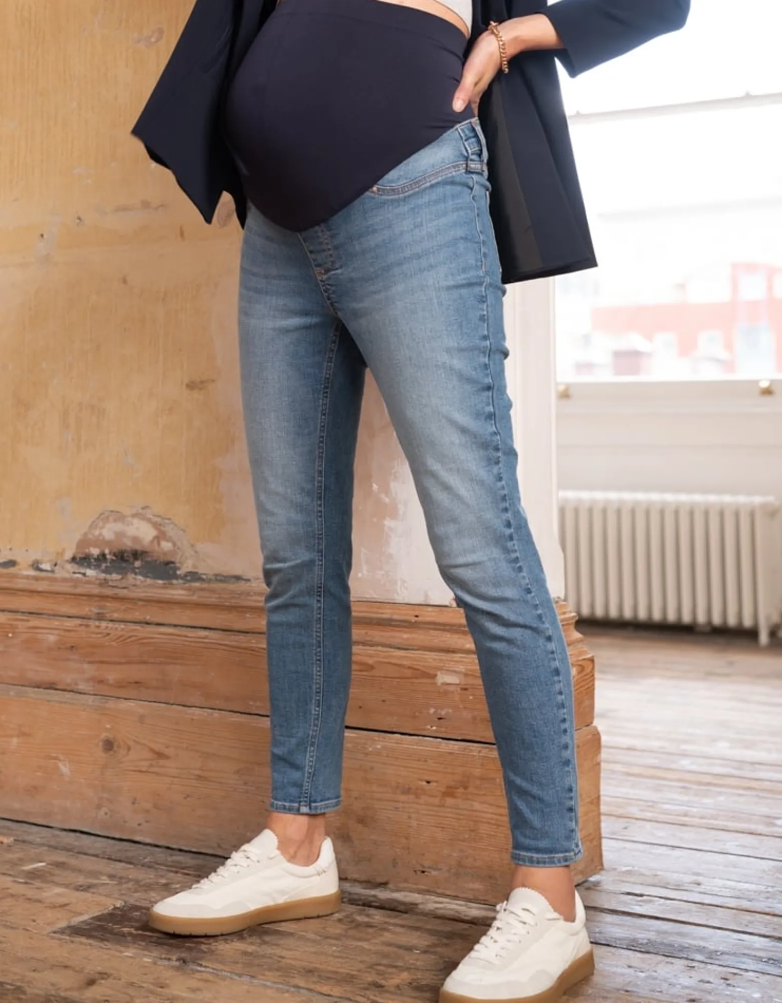 Discount Kai | Organic Cotton Light Skinny Maternity Jeans Jeans | Trousers & Skirts