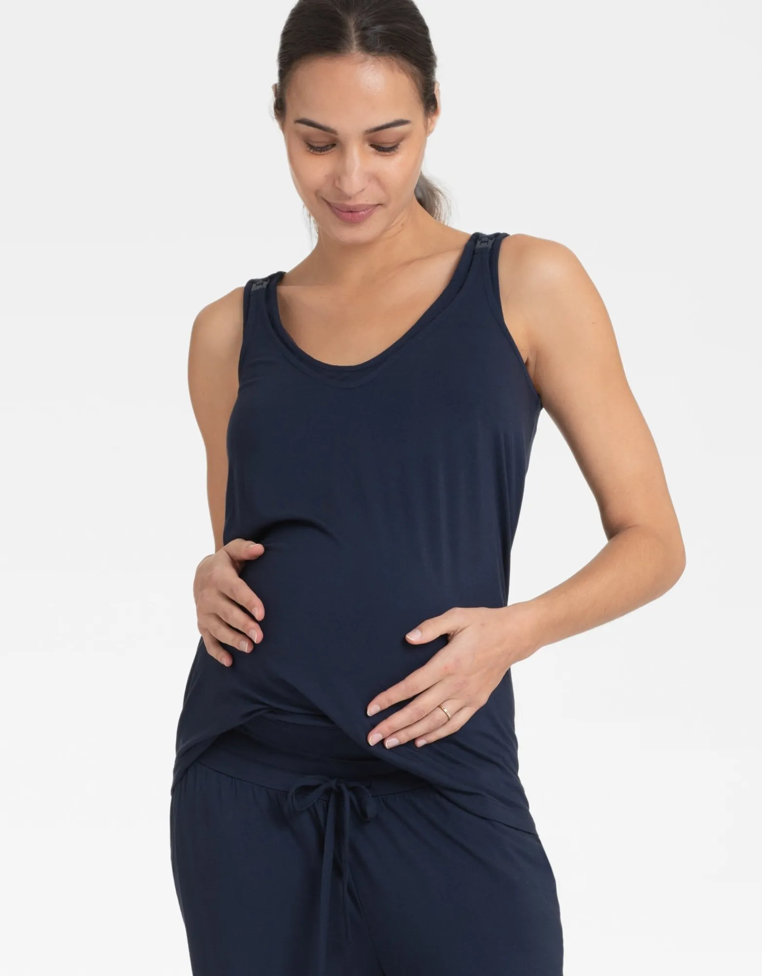 Best Nerine | 3-Piece Jersey Loungewear Maternity-To-Nursing  Set Kits & Sets | Loungewear