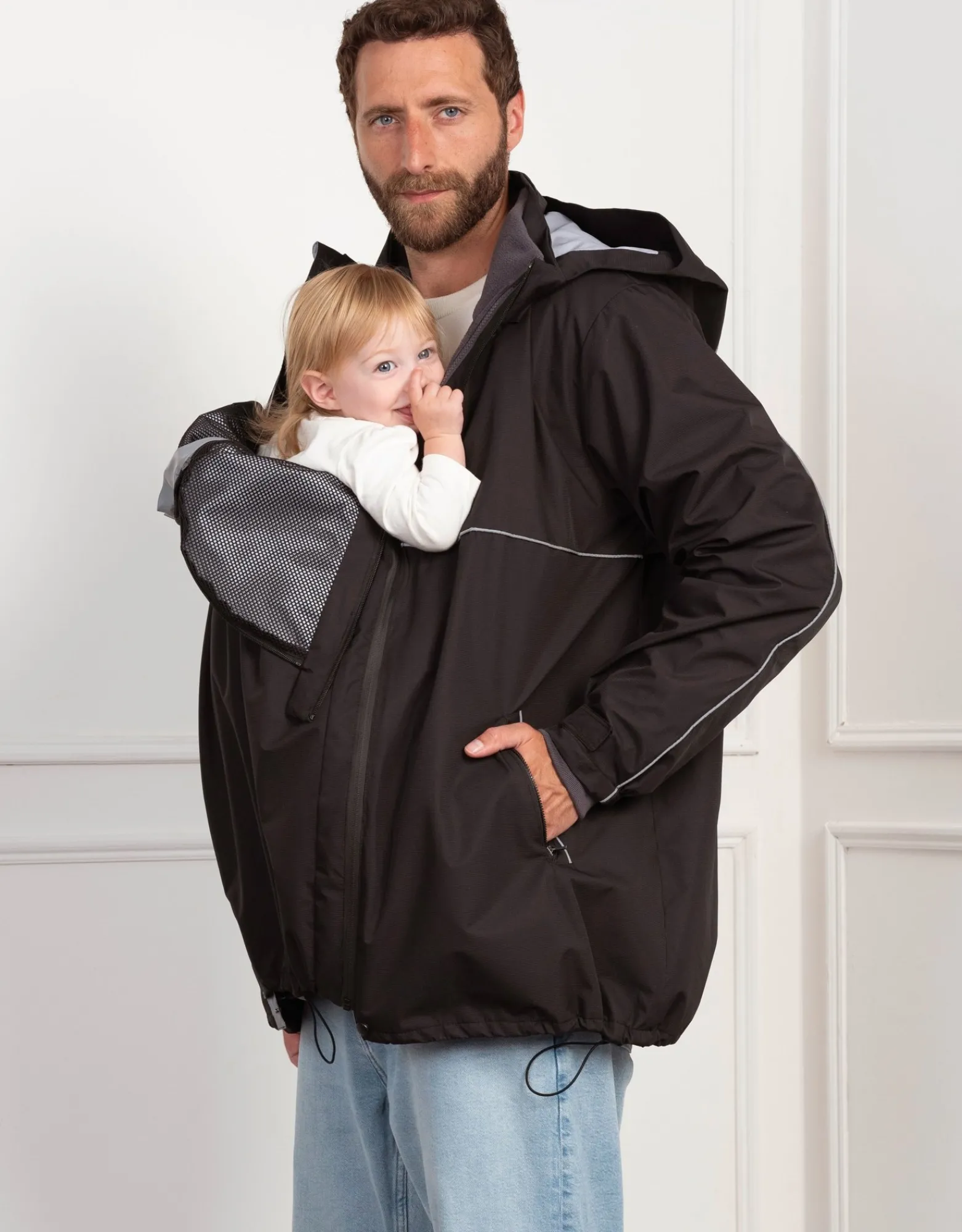 New Pedro | 6 in 1 Menu2019s Waterproof Coat with Baby Pouch Coats & Jackets | Coats & Jackets