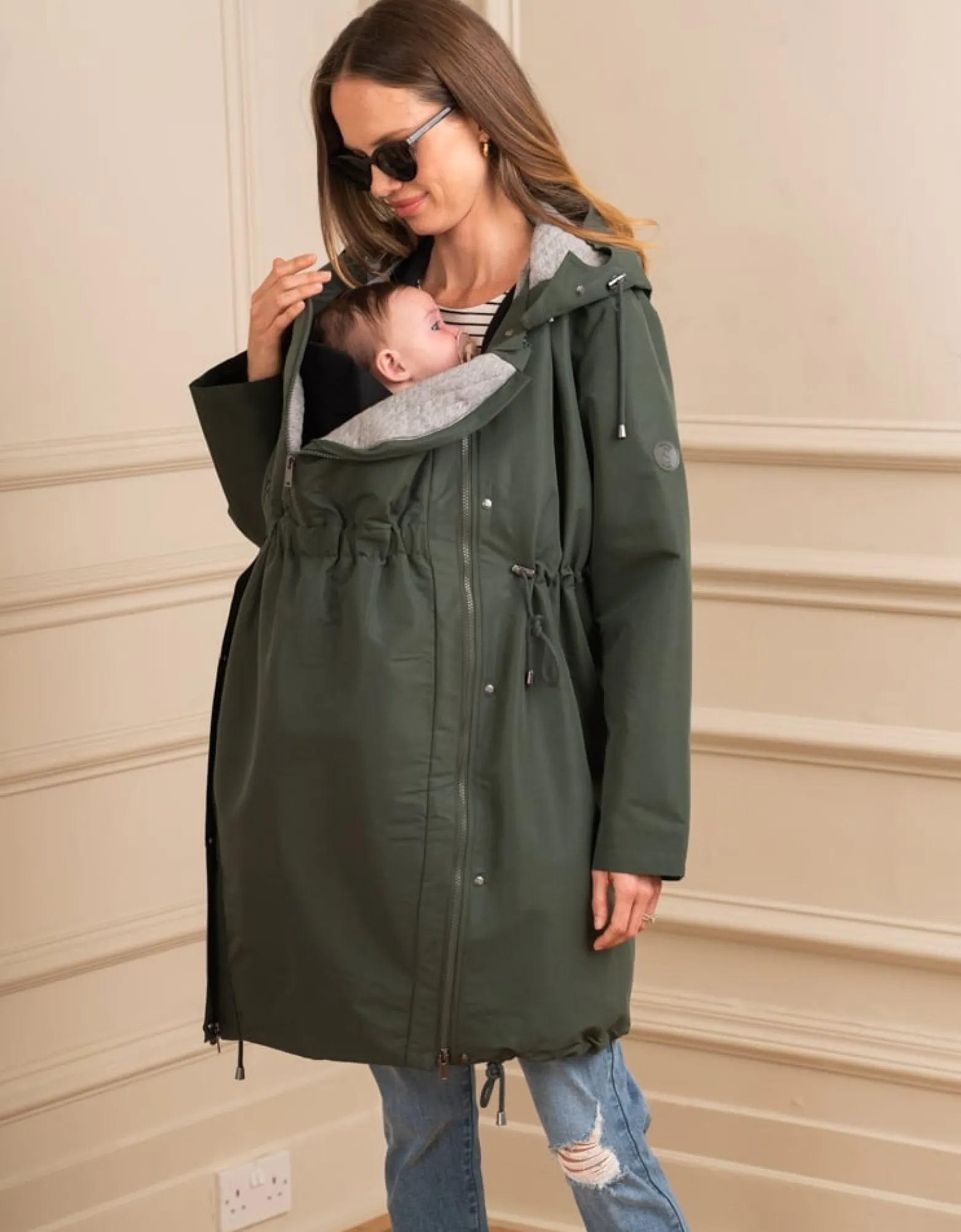 Store Ruby | 4 in 1 Maternity & Babywearing Parka Coats & Jackets | Coats & Jackets