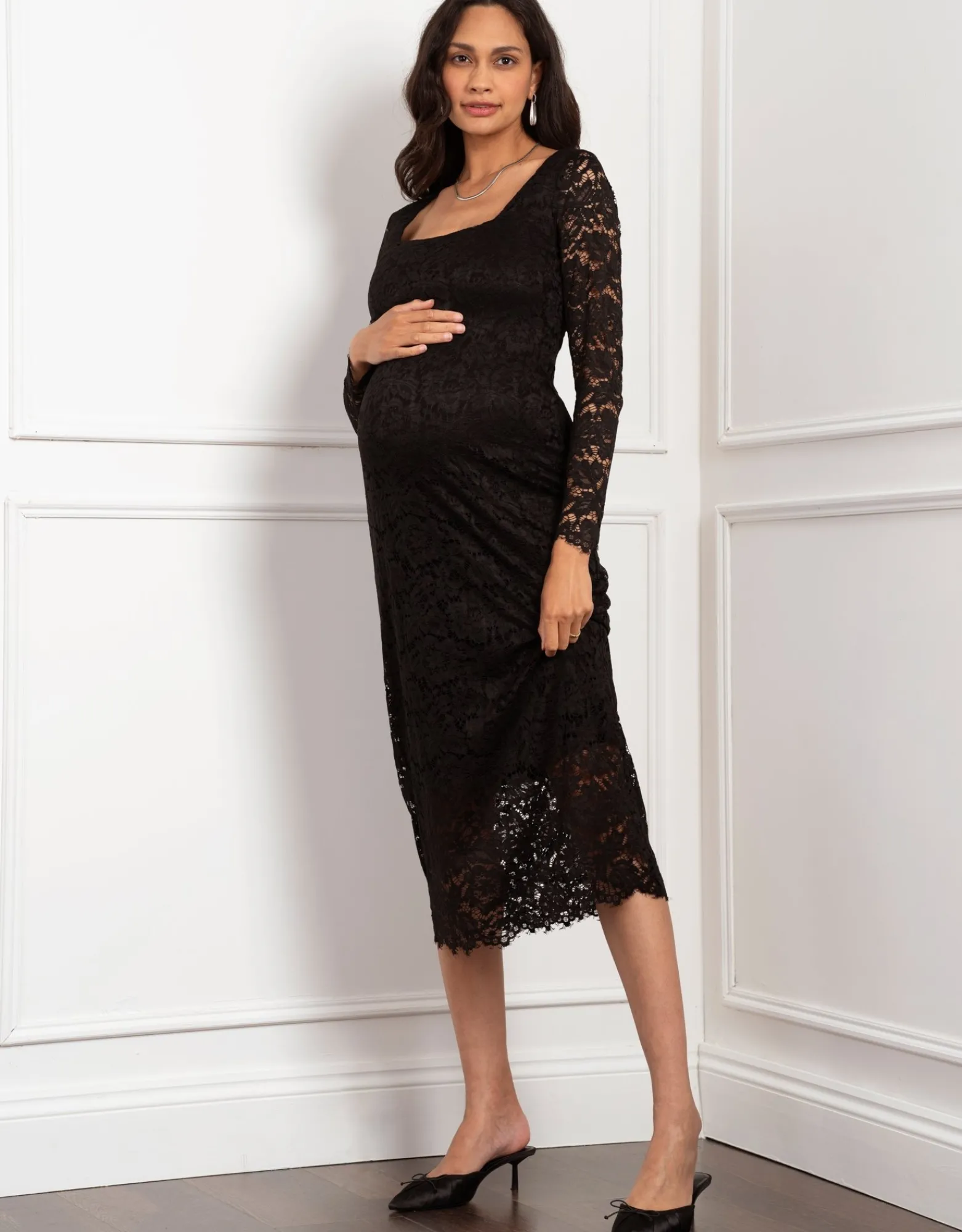 Best Thalia | Lace Bodycon Maternity Dress Dresses | Formal Dresses