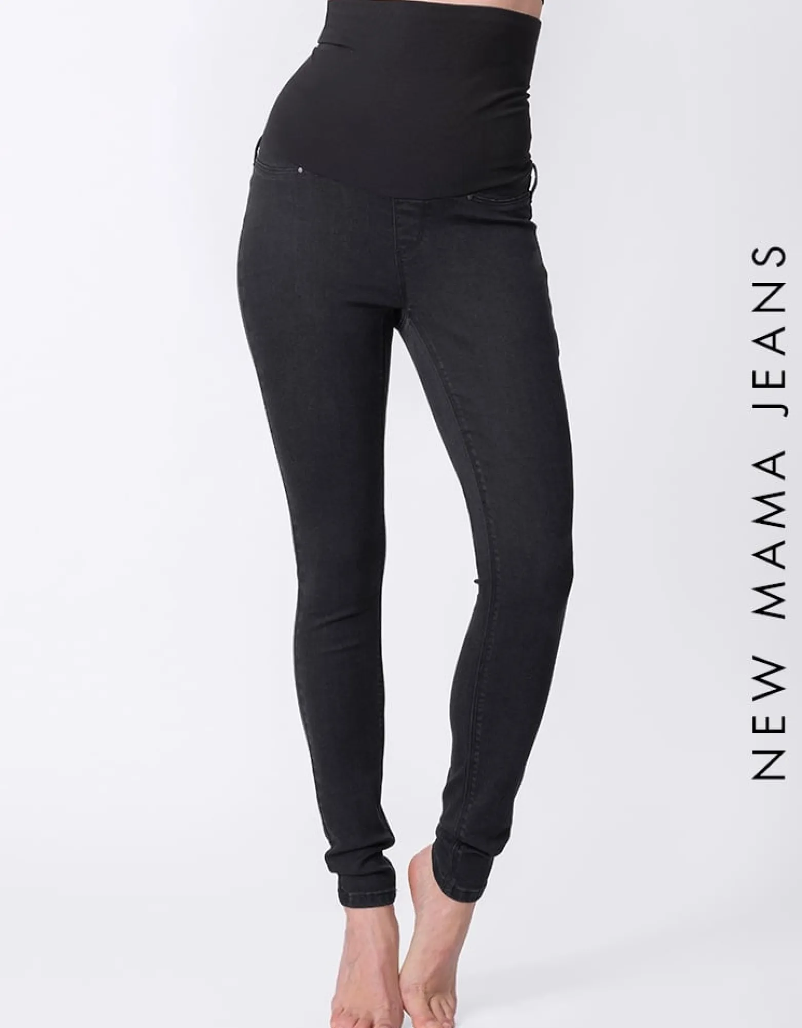 Fashion Tristan | Black Post Maternity Shaping Jeans Jeans